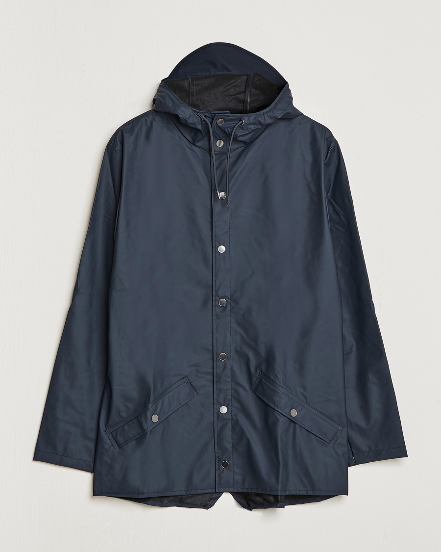 RAINS Jacket Navy – Blå