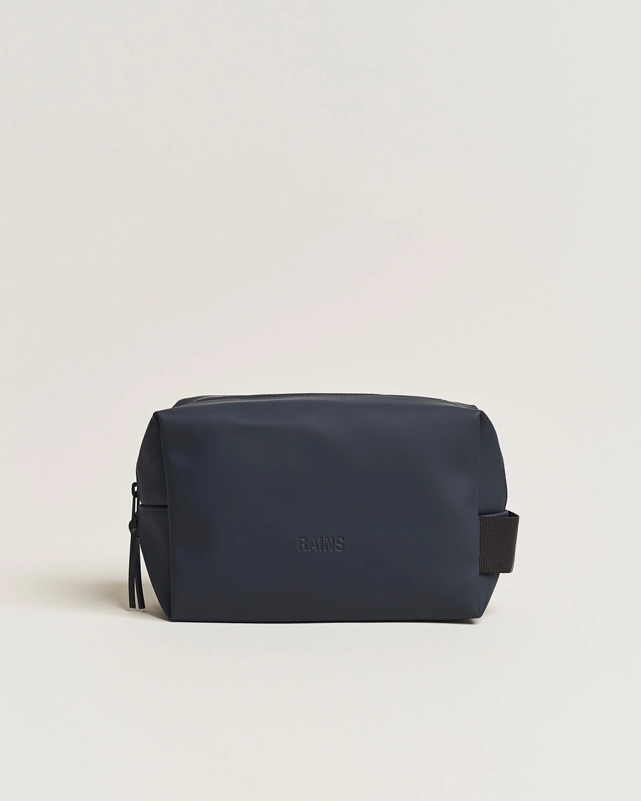 RAINS Washbag Small Navy – Blå
