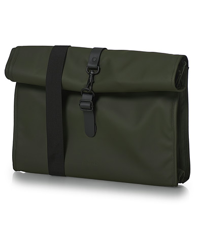 Axelremsväskor |  Rolltop Messenger Bag Green
