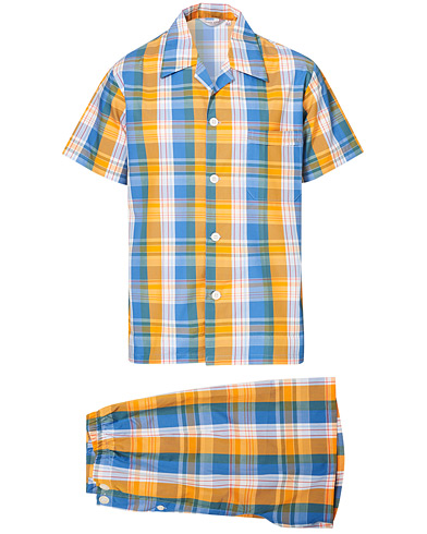  |  Shortie Checked Cotton Pyjama Set Multi