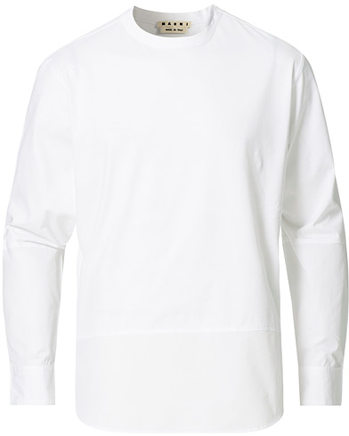 Herr |  | Marni | Popeline Patchwork T-Shirt White