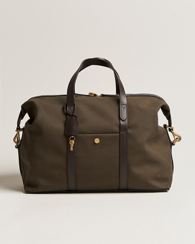 Herr | Weekendbags | Mismo | M/S Avail 48h Nylon Weekendbag Army/Dark Brown