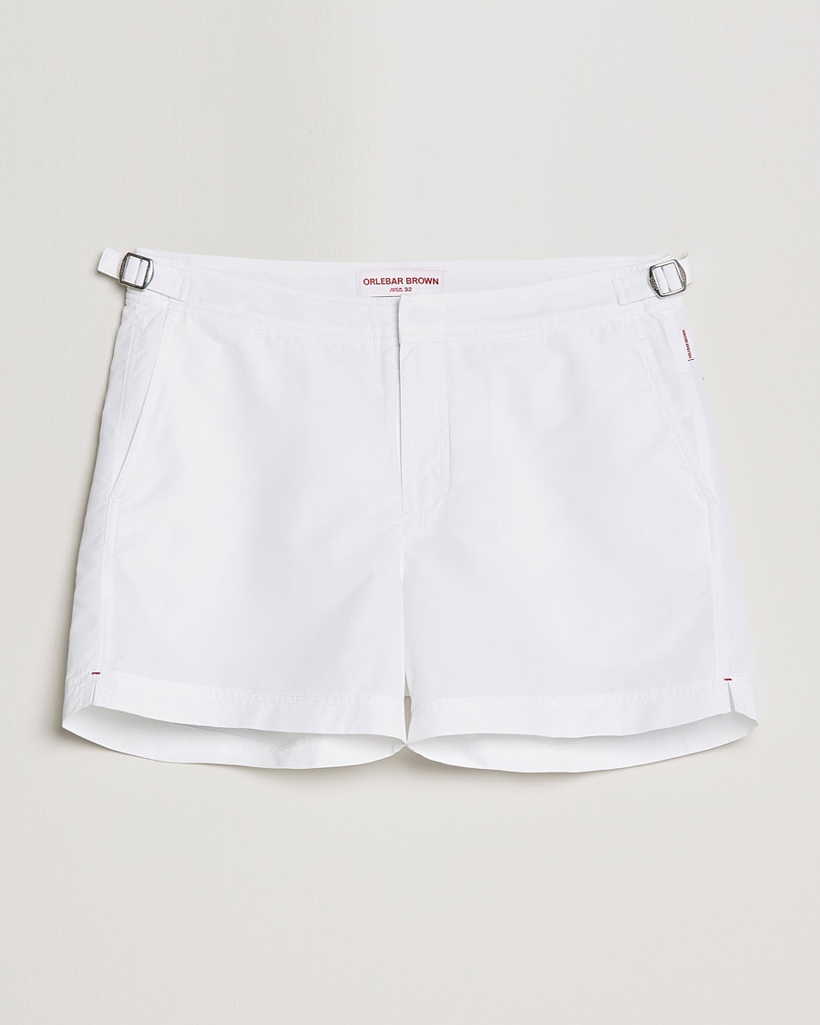 Orlebar Brown Setter Short Length Swim Shorts White – Vit
