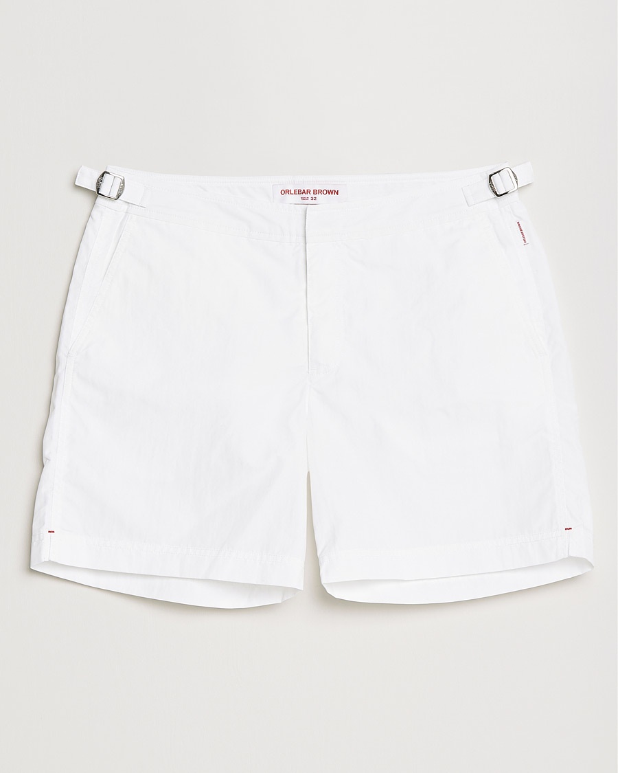 Herr | Orlebar Brown | Orlebar Brown | Bulldog II Medium Length Swim Shorts White