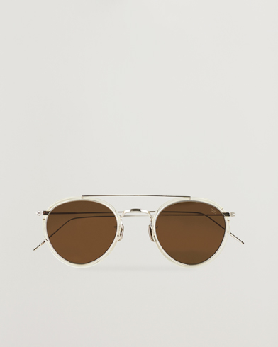 Herr | Runda solglasögon | EYEVAN 7285 | 762 Sunglasses Beige Chrystal