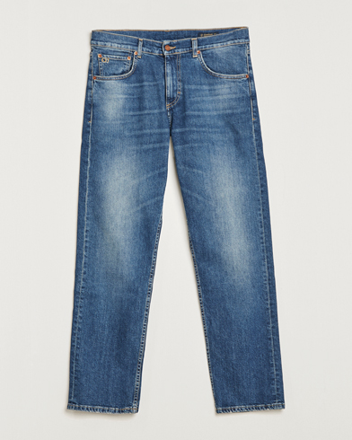 Herr | Straight leg | Oscar Jacobson | Johan Straight Fit Cotton Stretch Jeans Vintage Wash