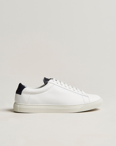 Herr | Sneakers | Zespà | ZSP4 Nappa Leather Sneakers White/Navy