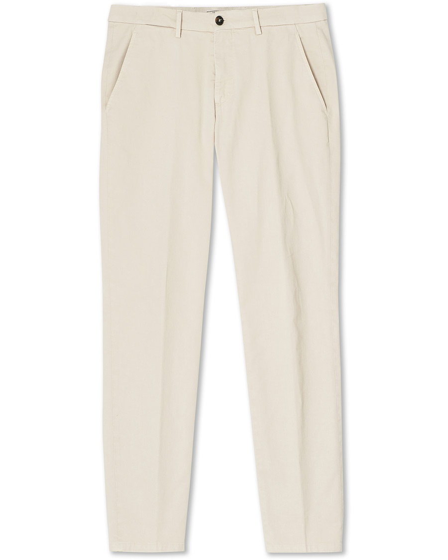  Slim Fit Cotton Chinos Cream