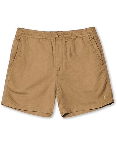 Shorts |  Prepster Linen/Tencel Shorts Desert Khaki