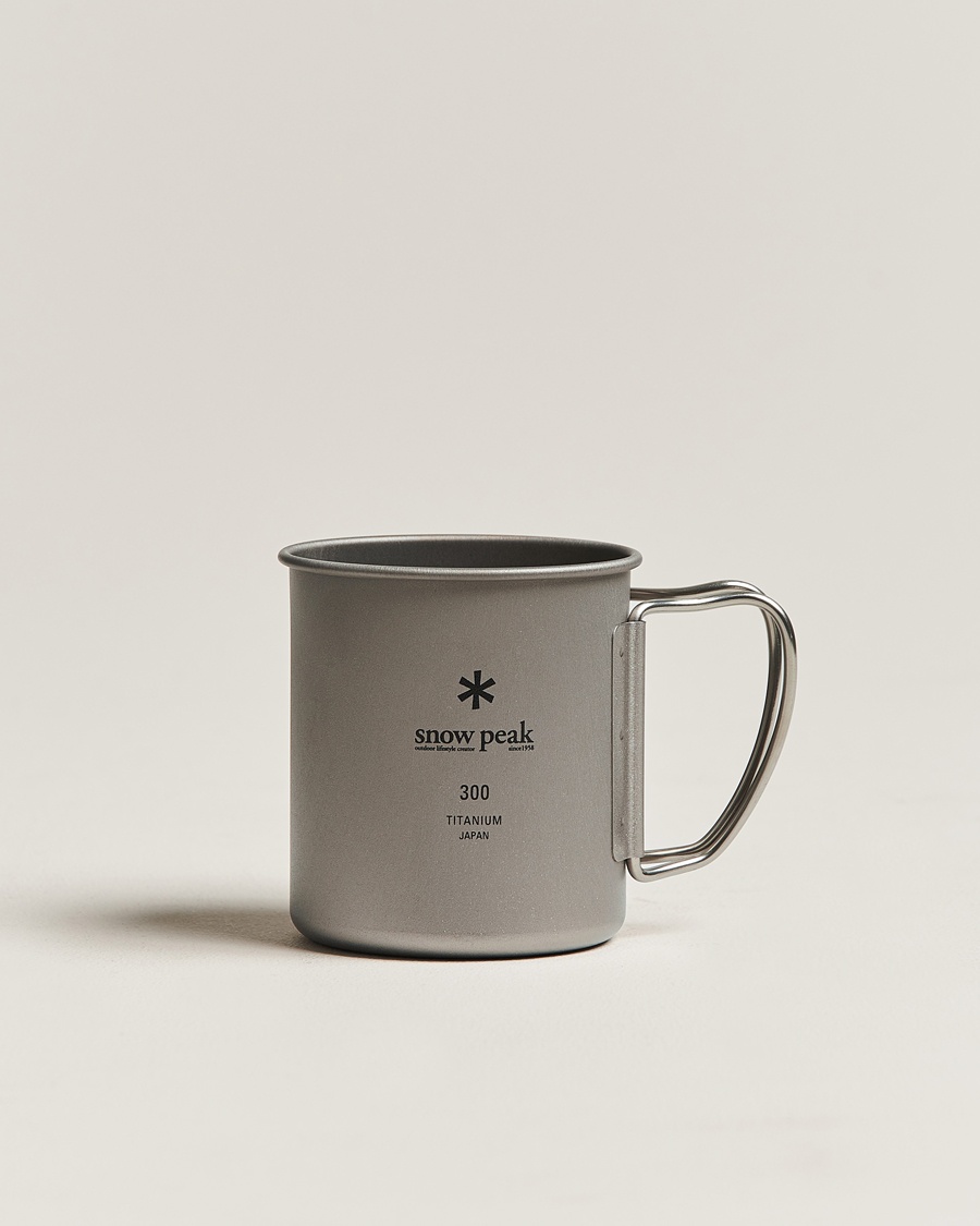 Herr | Outdoor living | Snow Peak | Single Wall Mug 300 Titanium