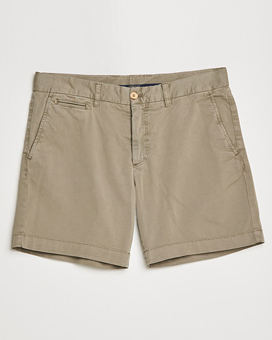 Herr | Preppy Authentic | Morris | Light Twill Chino Shorts Olive