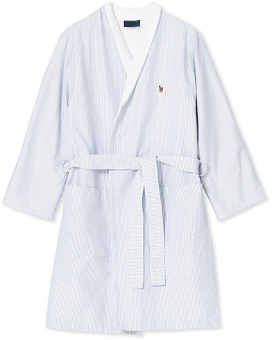 Herr | Pyjamas & Morgonrockar | Ralph Lauren Home | Oxford Men Kimono Bathrobe Blue