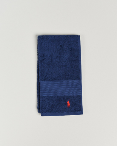 Herr | Textilier | Ralph Lauren Home | Polo Player Guest Towel 40x75 Marine