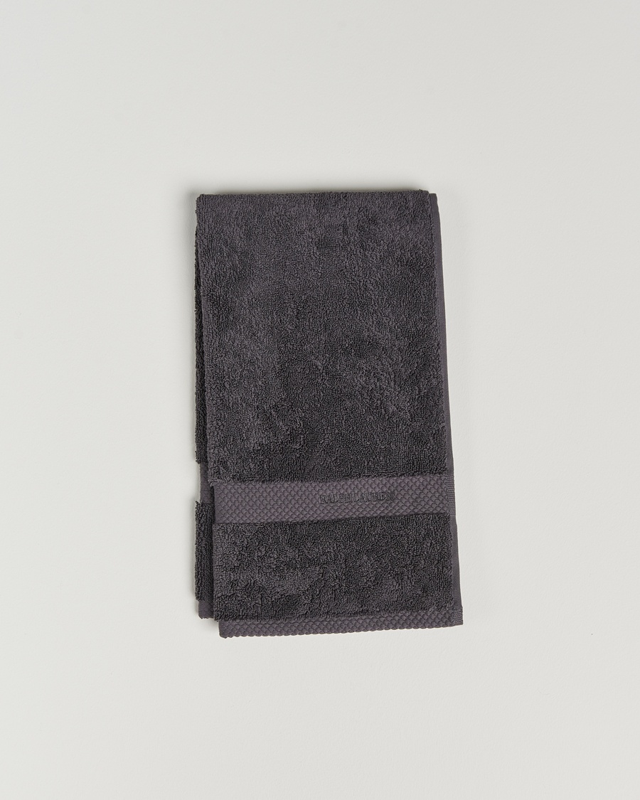 Herr | | Ralph Lauren Home | Avenue Guest Towel 42x70 Graphite
