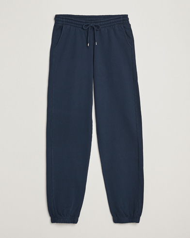Herr | Ekologiskt | Colorful Standard | Classic Organic Sweatpants Navy Blue