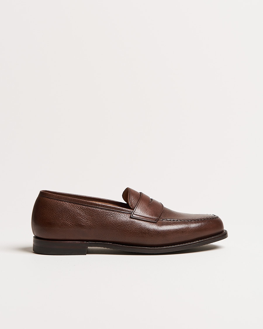  Boston Milled Grain City Sole Dk Brown Calf