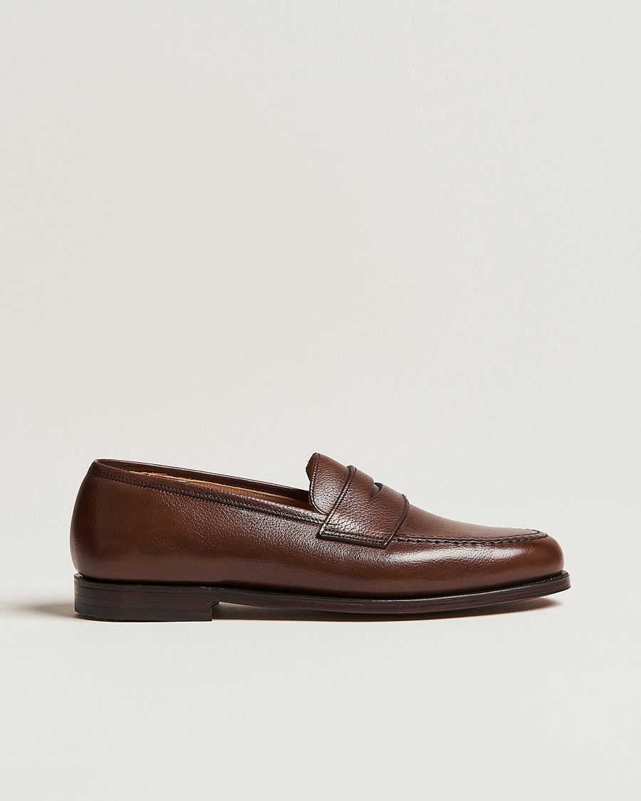 Herr | Crockett & Jones x Tärnsjö Garveri | Crockett & Jones x Tärnsjö Garveri | Boston Milled Grain Leather Sole Dk Brown Calf