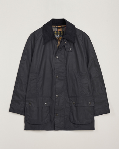 Herr |  | Barbour Lifestyle | Beausby Waxed Jacket Navy