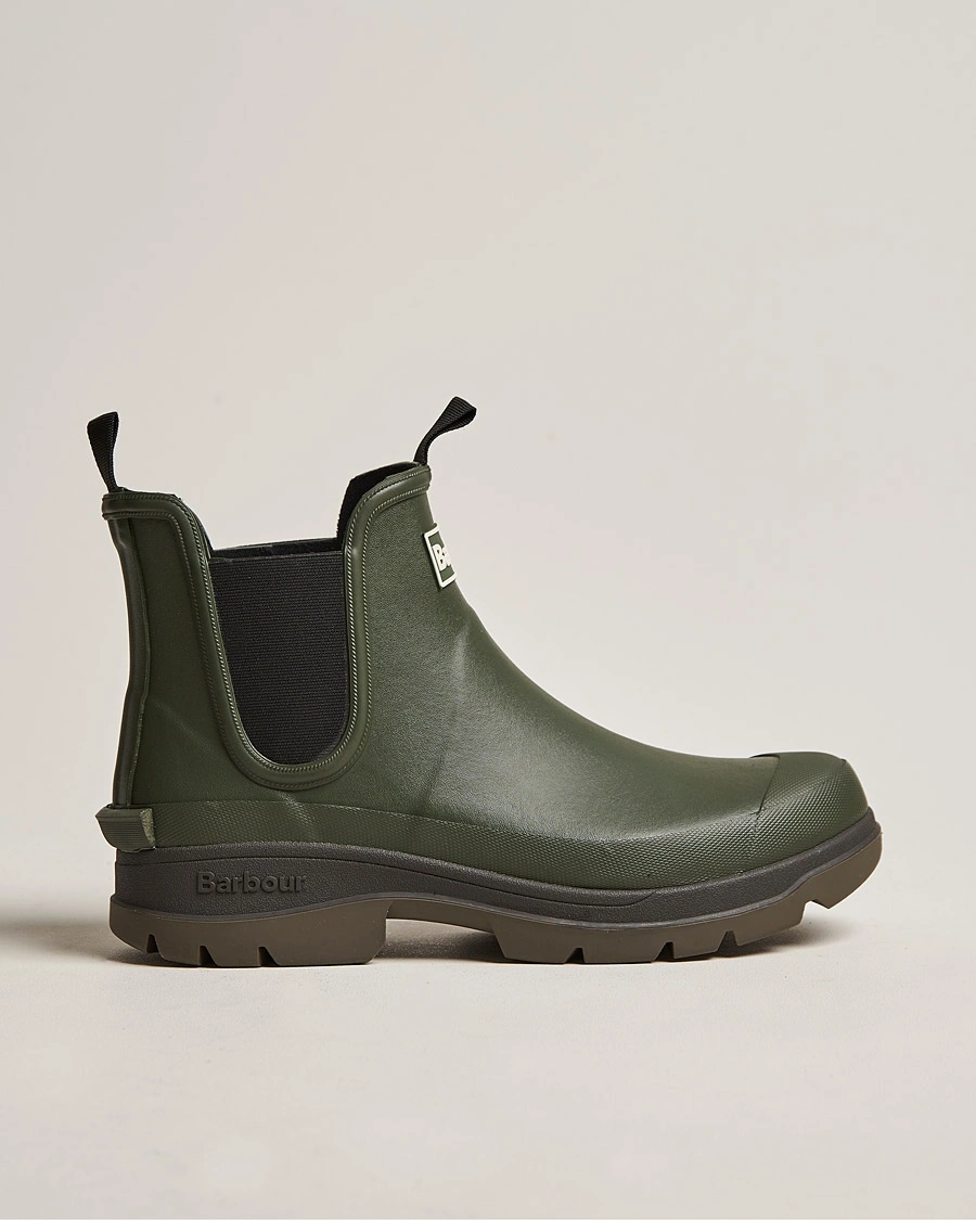 Barbour Lifestyle Nimbus Rain Chelsea Boot Olive – Grön