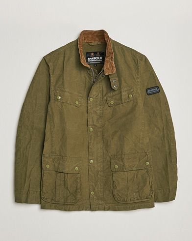 Herr | Field jackets | Barbour International | Summer Wash Duke Jacket Dusky Green