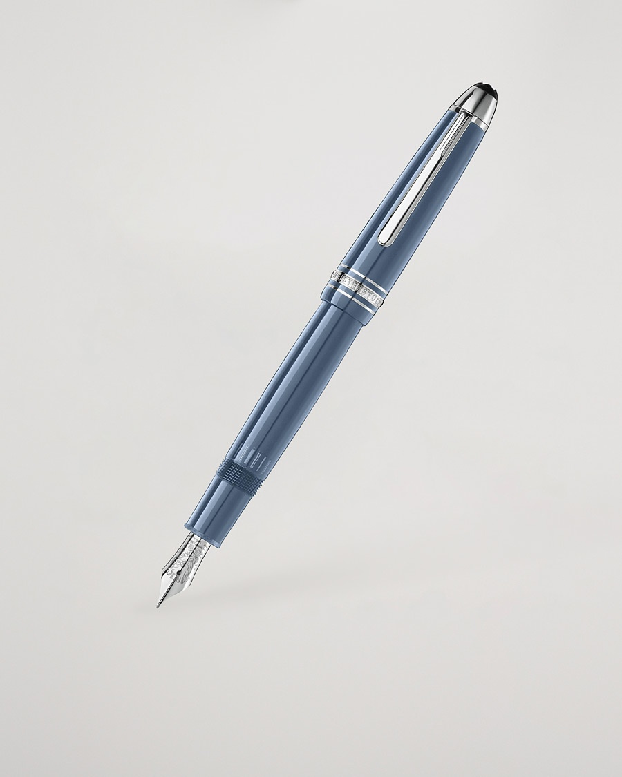  Meisterstück Glacier LeGrand Fountain Pen Blue