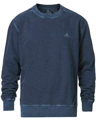 Sweatshirts |  Sunbleached Crew Neck Sweatshirts Evening Blue