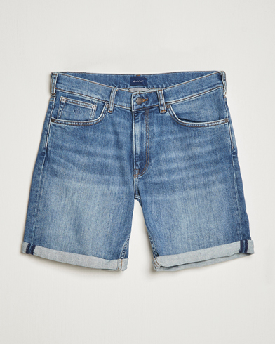 Herr | Shorts | GANT | Arley Denim Shorts Light Blue