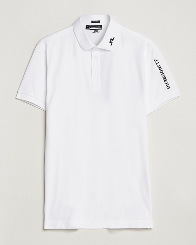Herr | Active | J.Lindeberg | Regular Fit Tour Tech Stretch Polo White