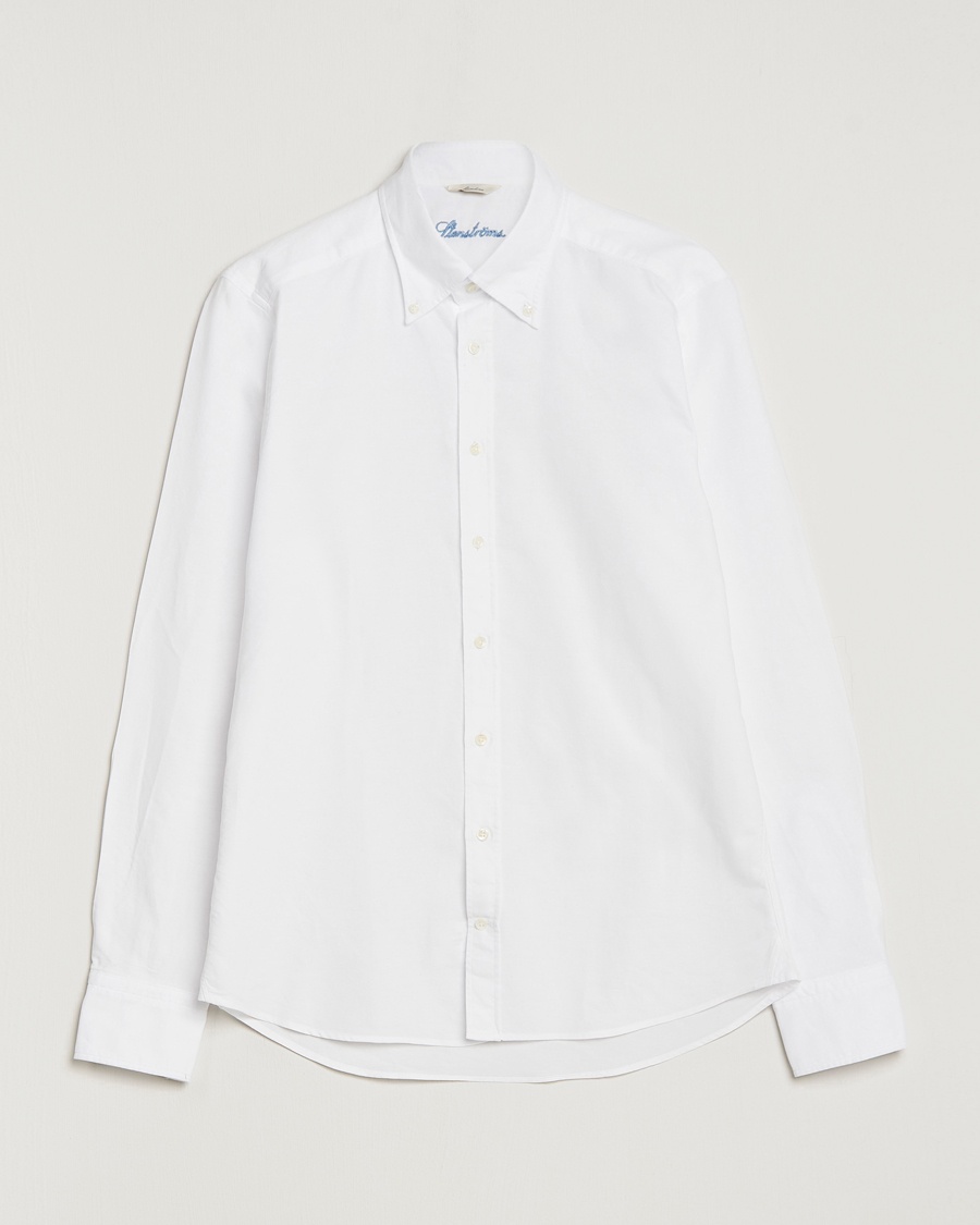  Slimline Oxford Shirt White