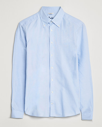 Herr |  | Stenströms | Slimline Oxford Shirt Light Blue