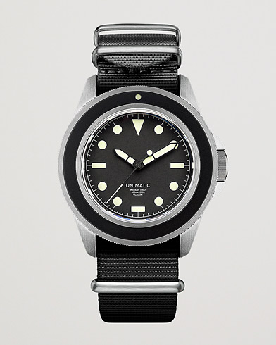 Herr | Textilstrap | UNIMATIC | Modello Uno Divers Watch 