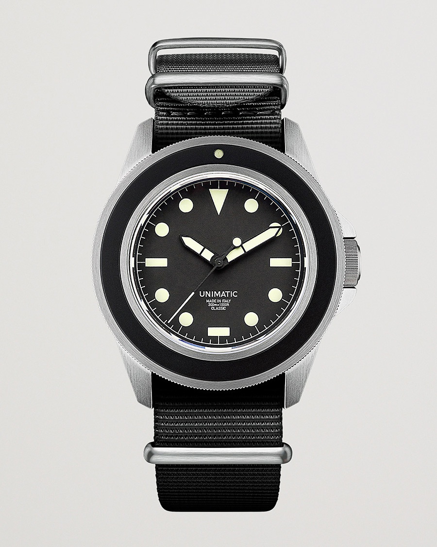 UNIMATIC Modello Uno Divers Watch – Svart