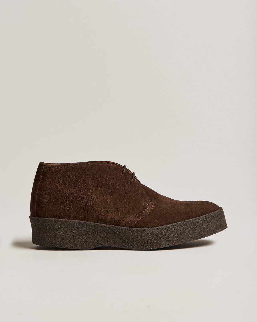 Sanders Joel Chukka Boot Chocolate Suede – Brun