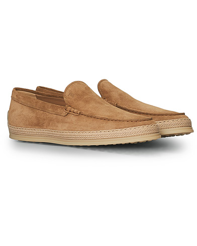 Herr | Loafers | Tod's | Raffia Loafers Biscotto Suede