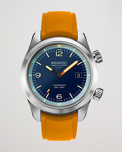 Herr | Fine watches | Bremont | Argonaut Azure 42mm Blue Dial