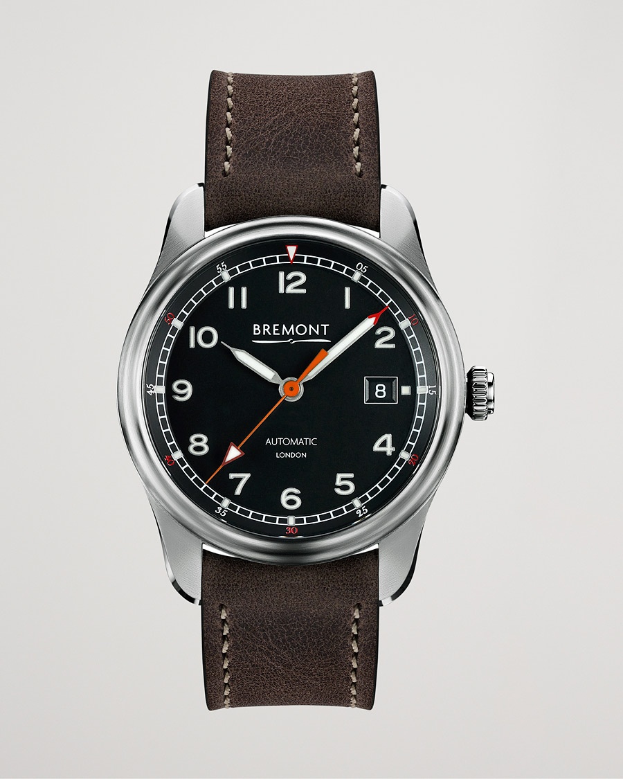 Herr | Läderarmband | Bremont | Airco Mach 1 40mm Black Dial