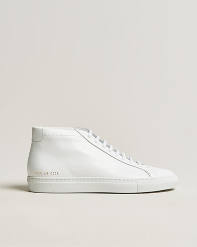 Herr | Höga sneakers | Common Projects | Original Achilles Leather High Sneaker White