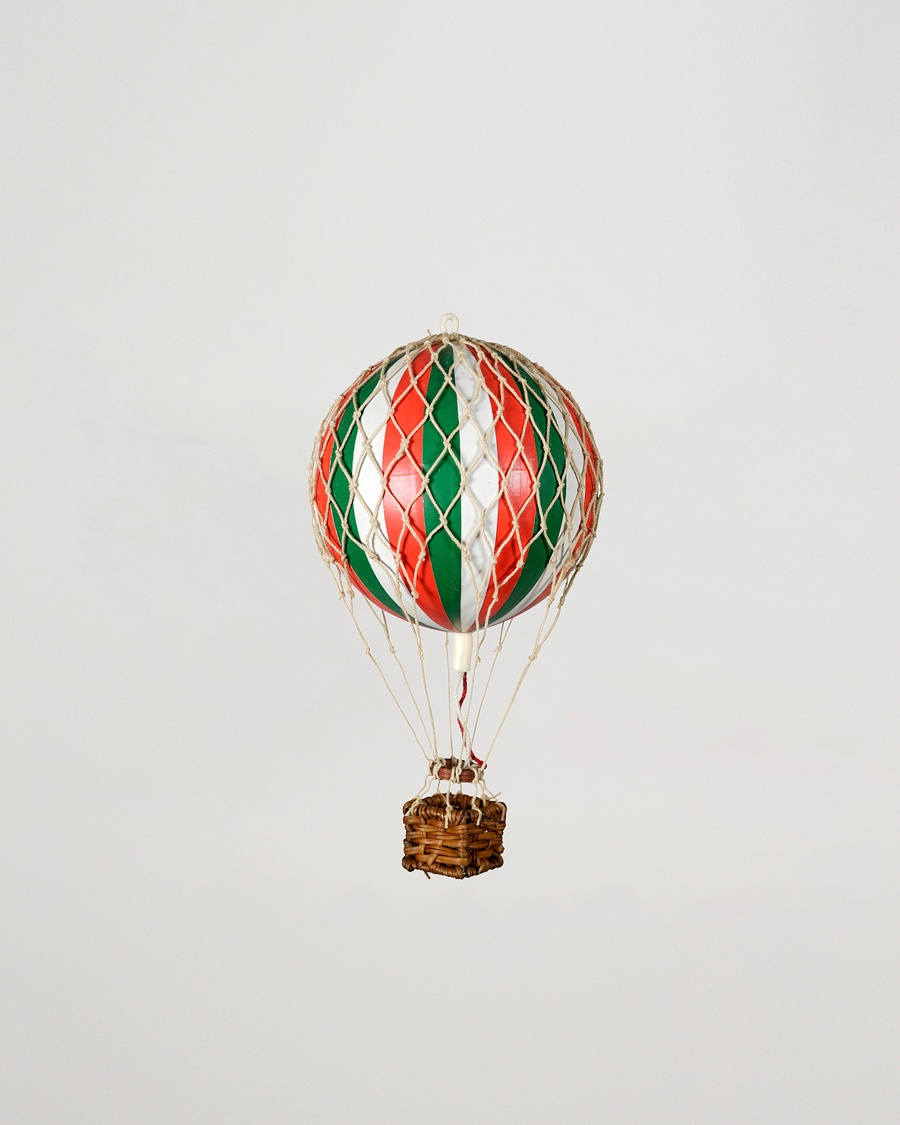 Authentic Models Floating In The Skies Balloon Green/Red/White – Grön