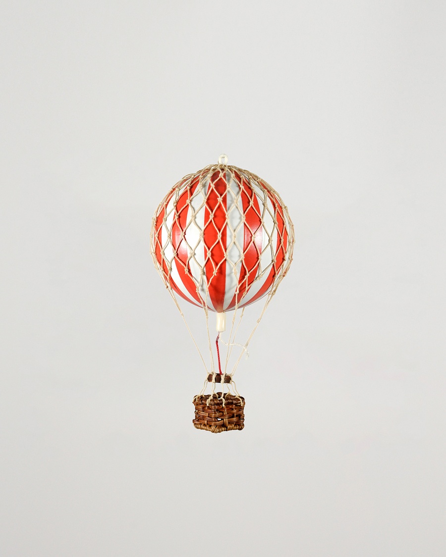 Authentic Models Floating In The Skies Balloon Red/White – Röd