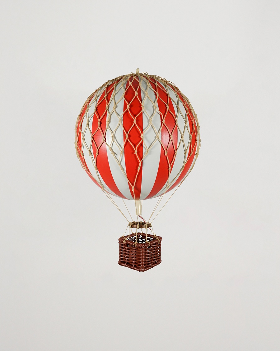 Authentic Models Travels Light Balloon Red/White – Röd