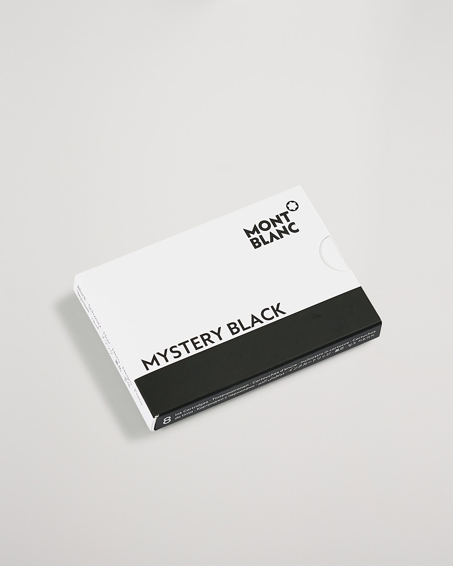 Montblanc Ink Cartridges Mystery Black – Svart