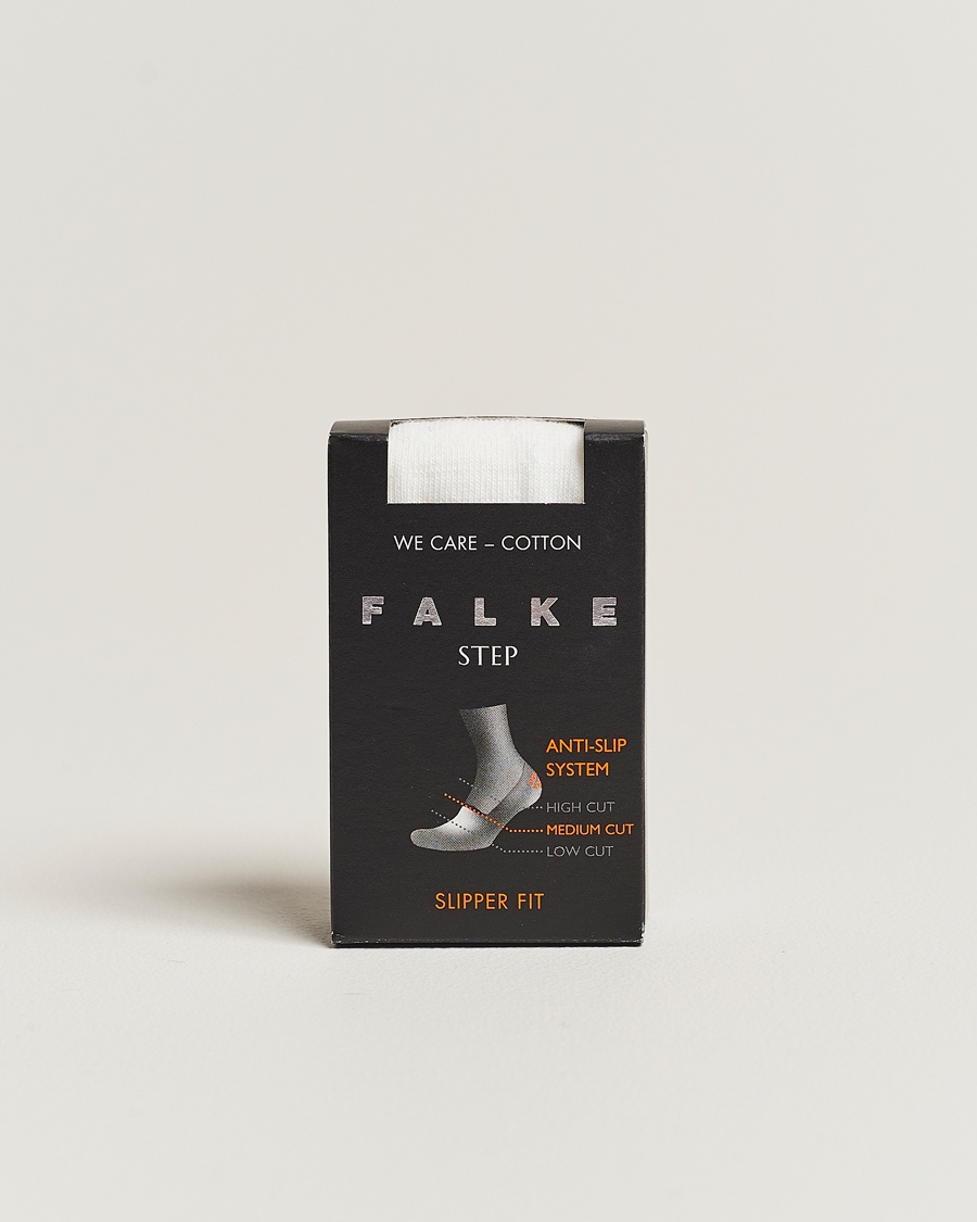 Herr | Falke | Falke | Step In Box Loafer Sock White
