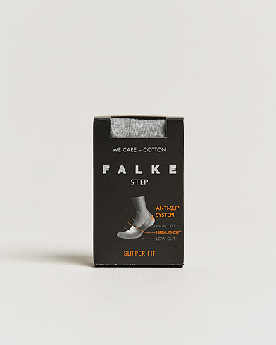 Herr | Ankelstrumpor | Falke | Step In Box Loafer Sock Grey