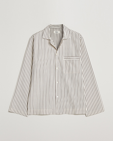 Herr | Pyjamas | Tekla | Poplin Pyjama Shirt Hopper Stripes