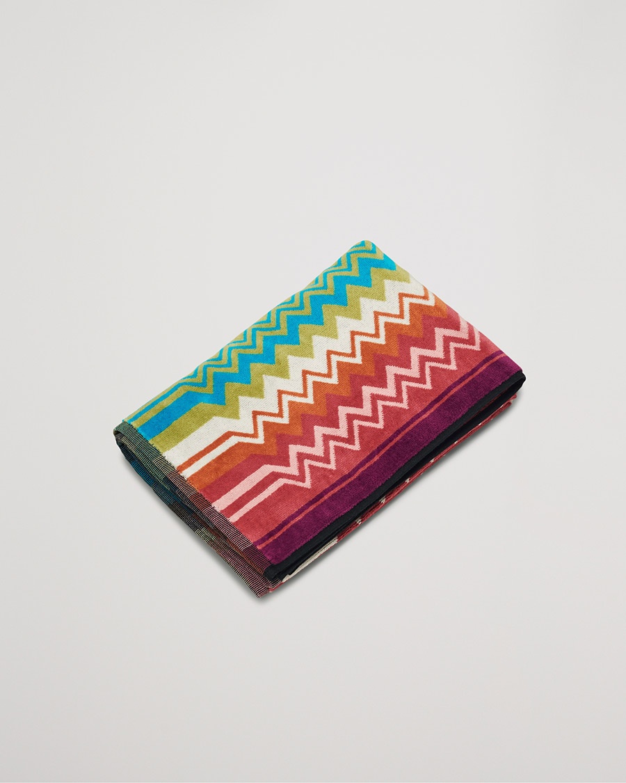 Missoni Home Giacomo Bath Mat 60x90cm Multicolor – Röd