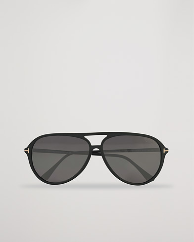 Herr | Accessoarer | Tom Ford | Samson Polarized Sunglasses Matte Black/Smoke
