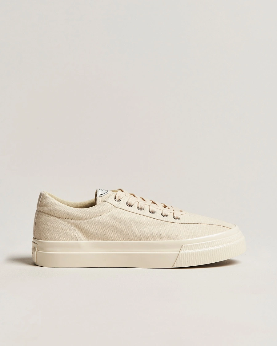 Herr | | Stepney Workers Club | Delllow Canvas Sneaker Ecru Raw