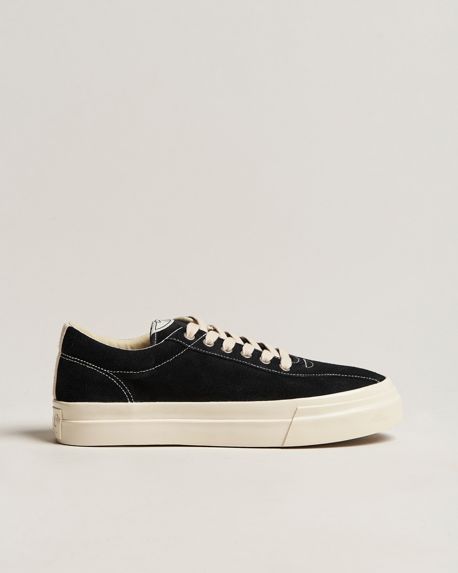 Herr | | Stepney Workers Club | Dellow Suede Sneaker Black/Ecru