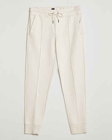 Herr | Byxor | BOSS | Tailored Schiller Jersey Trousers Open White