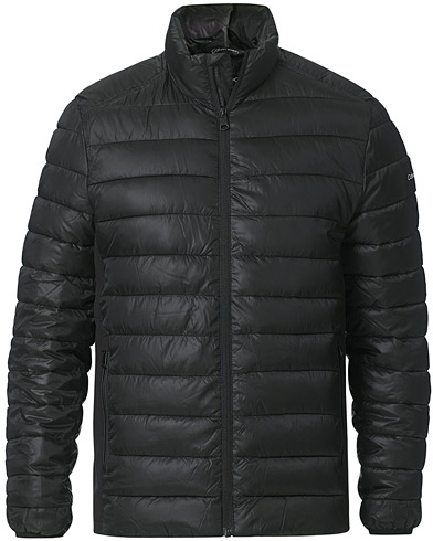 Herr | Dunjackor | Calvin Klein | Recycled Side Logo Down Jacket Black